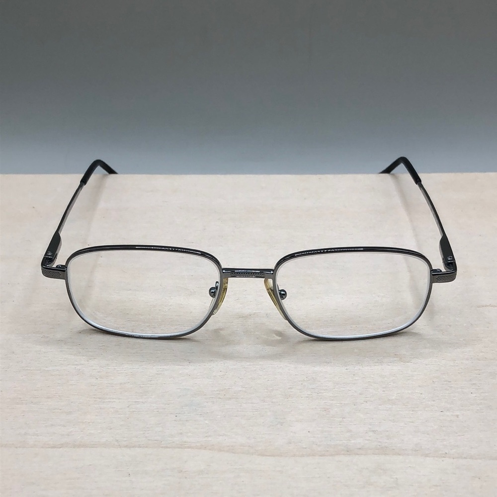 Sferoflex Glasses 2086 131 Silver Rectangle FRAMES ONLY 52-17-135 Good Condition
